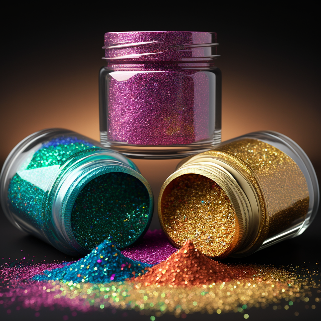 How to start a glitter business, image created by Midjourney 