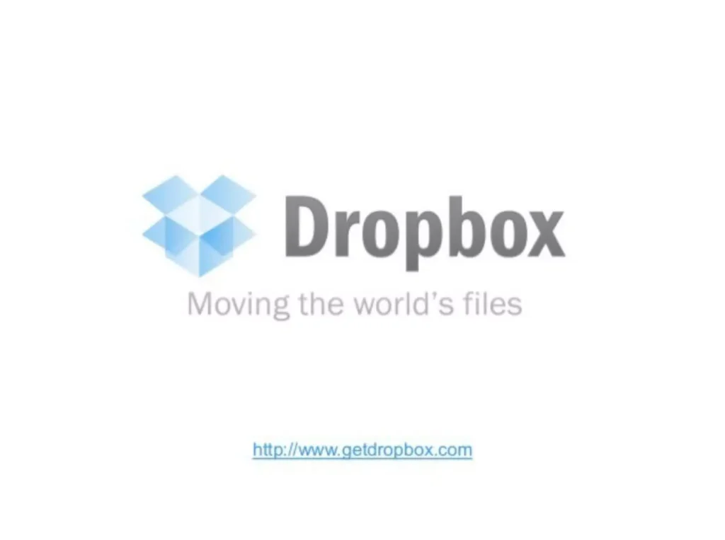 Dropbox's Cover Page