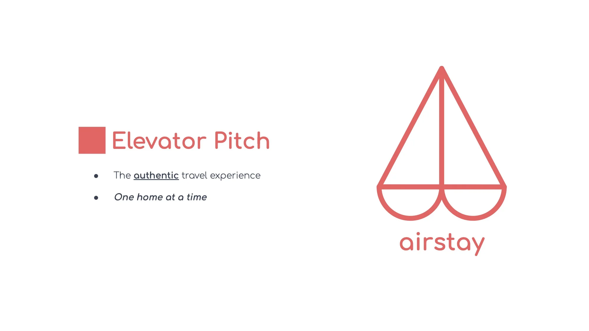 Airbnb Pitch Deck Template (Slide Intro)